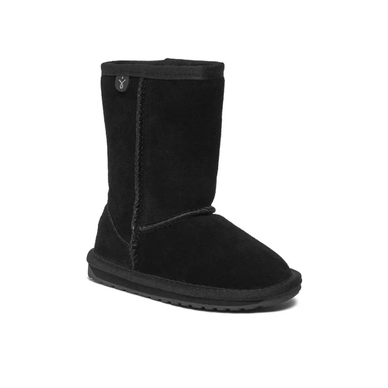 Emu Australia EMU Australia Μπότες Χιονιού Wallaby Lo Kids K10102 Μαύρο Χιονιού Κορίτσι / Snowboots Girl mpotes-khioniou-emu-australia-wallaby-lo-kids-k10102-black-0000008558787_1