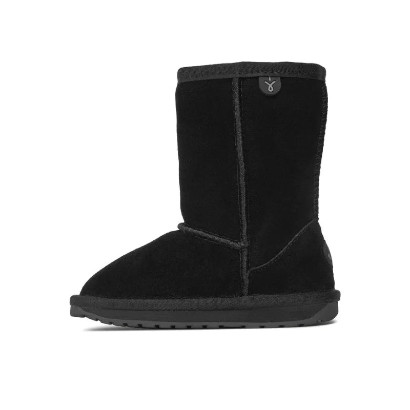 Emu Australia EMU Australia Μπότες Χιονιού Wallaby Lo Kids K10102 Μαύρο Χιονιού Κορίτσι / Snowboots Girl mpotes-khioniou-emu-australia-wallaby-lo-kids-k10102-black-0000008558787_5