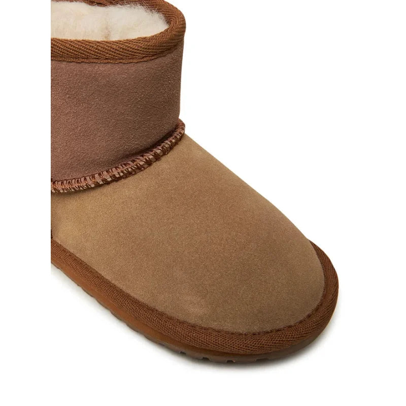 Emu Australia EMU Australia Μπότες Χιονιού Wallaby Mini Patchwork K13105 Μπεζ Χιονιού Κορίτσι / Snowboots Girl mpotes-khioniou-emu-australia-wallaby-mini-patchwork-k13105-mpez-0000304290312_5