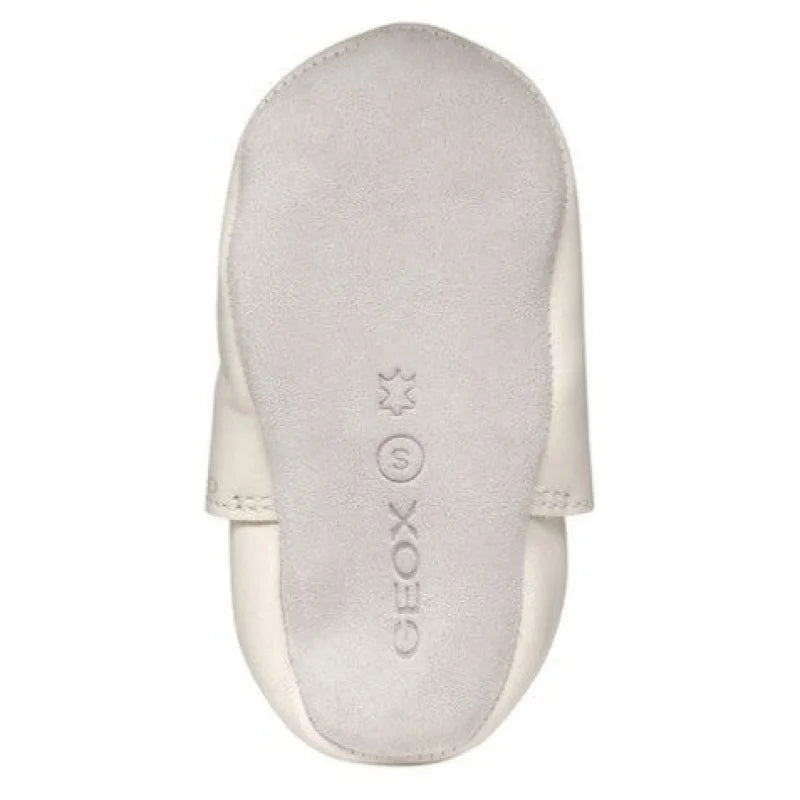Geox Geox Gloviedoo Βρεφικά Slip ons Αγκαλιάς B4668B 085TC C1M2U μπεζ Αγκαλιάς Κορίτσι /Prenatal Girl pantofi-geox-b-gloviedoo-girl-b4668b-085tc-c1m2u-ivory-platinum-6-477x477