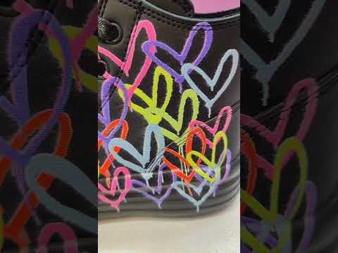 Skechers Hyperlift Love Daz Παιδικά Μποτάκια Μαύρα