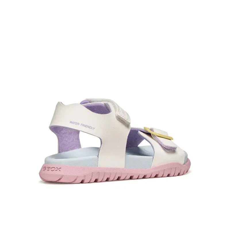 Geox Geox J Sandal Fusbetto Gi J35HQA 000BC C0653 Λευκό Σανδάλια Πέδιλο Κορίτσι / Sandals Girl sandalia-geox-j-sandal-fusbetto-gi-j35hqa-000bc-c0653-m-leuko-0000305700698_3