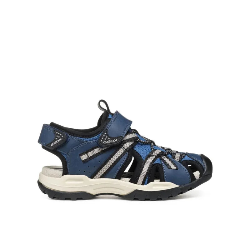 Geox Geox Σανδάλια Jr Borealis J450RB 014ME C4189 M Denim Πέδιλο Αγόρι / Sandals Boy sandalia-geox-jr-borealis-j450rb-014me-c4189-m-skouro-mple-0000304460043