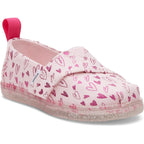 Toms Toms Παιδικές Εσπαντρίγιες με Σκρατς Ροζ Εσπαντρίγιες Κορίτσι / Espadrilles Girl 10019845-PastelPinkFoilHeartsPrintTinyAlp_45_89997a61-97c4-4b3f-aecc-37e2877faeed