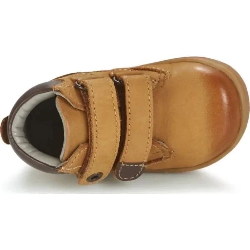 Kickers Kickers Δερμάτινα Παιδικά Ανατομικά Μποτάκια για Αγόρια Οχρα Μποτάκι Αγόρι / Boots Boys 20171019130926_0362db67