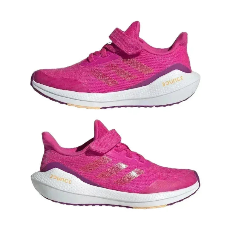 Adidas Adidas Αθλητικά Παιδικά Παπούτσια Running EQ21 Run El K Shock Pink / Acid Orange / Sonic Fuchsia Αθλητικά Κορίτσι /Sportshoes Girl Adidas-AW22-GY2744-Pink-Poline-_-_-841