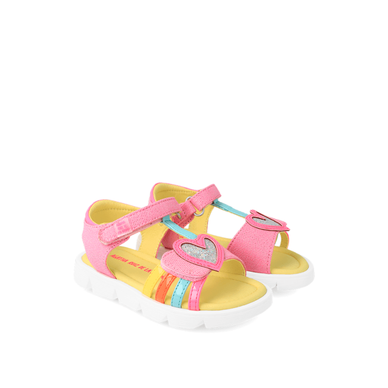 Αgatha Ruiz De La Prada Agatha Ruiz De La Prada Παιδικά Πέδιλα Ροζ - Ιδανικά για Κάθε Περίσταση Πέδιλο Κορίτσι / Sandals Girl Agatha-Ruiz-De-La-Prada-SS23-232956-Fuchsia-Poline-_-_-415