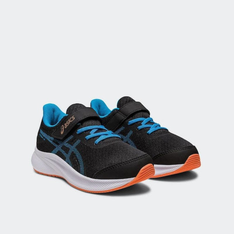 Asics ASICS Αθλητικά Παιδικά Παπούτσια Running Patriot 13 Μαύρα Αθλητικά Αγόρι /Sportshoes Boys Asics-SS23-1014A264-001-Black-Poline-_-_-961