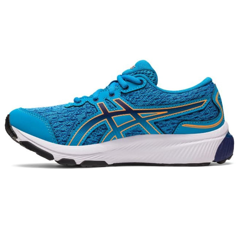 Asics ASICS Αθλητικά Παιδικά Παπούτσια Running Cumulus Μπλε Αθλητικά Αγόρι /Sportshoes Boys Asics-SS23-1014A270-402-Blue-Poline-_-_-33