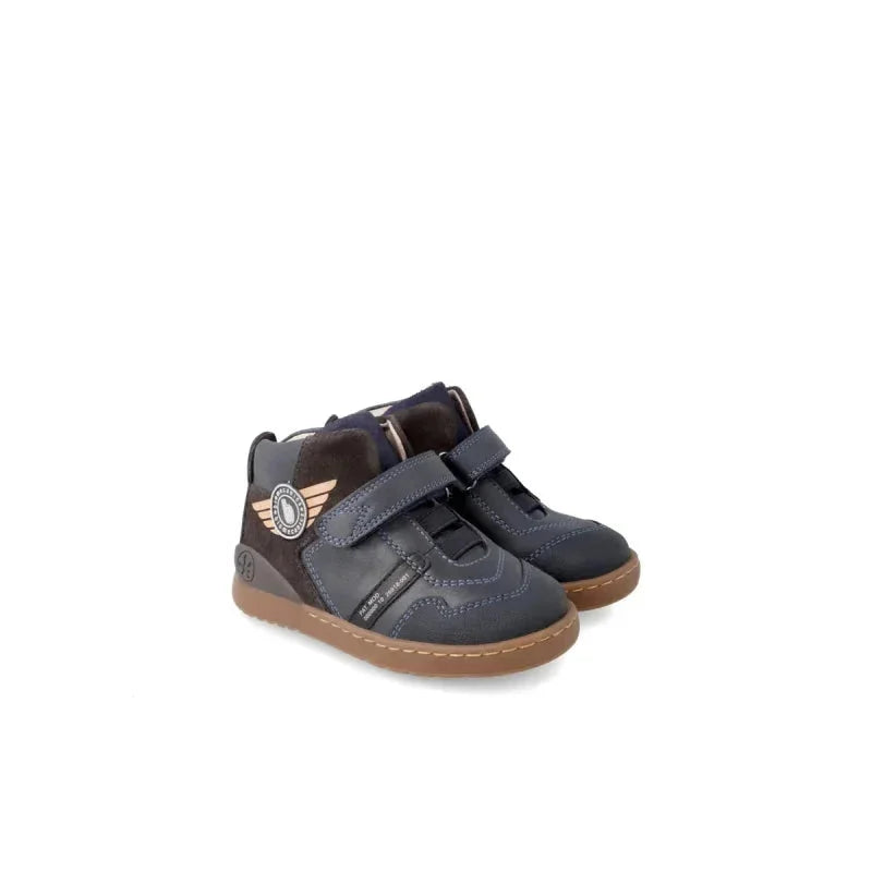 Biomecanics Biomecanics Παιδικά Sneakers High Ανατομικά για Αγόρι Μπλε Μποτάκι Αγόρι / Boots Boys Biomecanics-AW23-221212-Marino-Poline-_-_-829