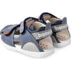 Biomecanics Biomecanics Παπουτσοπέδιλα Ανατομικά Πετρόλ Πέδιλο Αγόρι / Sandals Boy Biomecanics-SS22-212183-Petrol-Poline-_-_-576