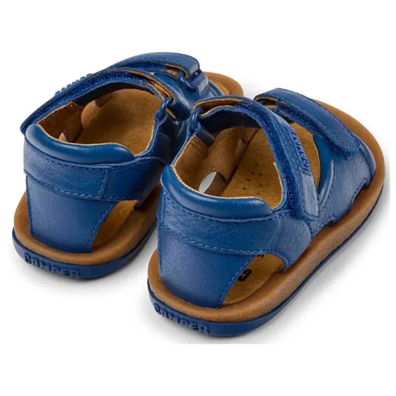 Camper Camper Παιδικά Δερμάτινα Πέδιλα Bicho για αγόρια Navy Μπλε Πέδιλο Αγόρι / Sandals Boy Camper-SS22-K800362-008-Navy-Poline-_-_-544