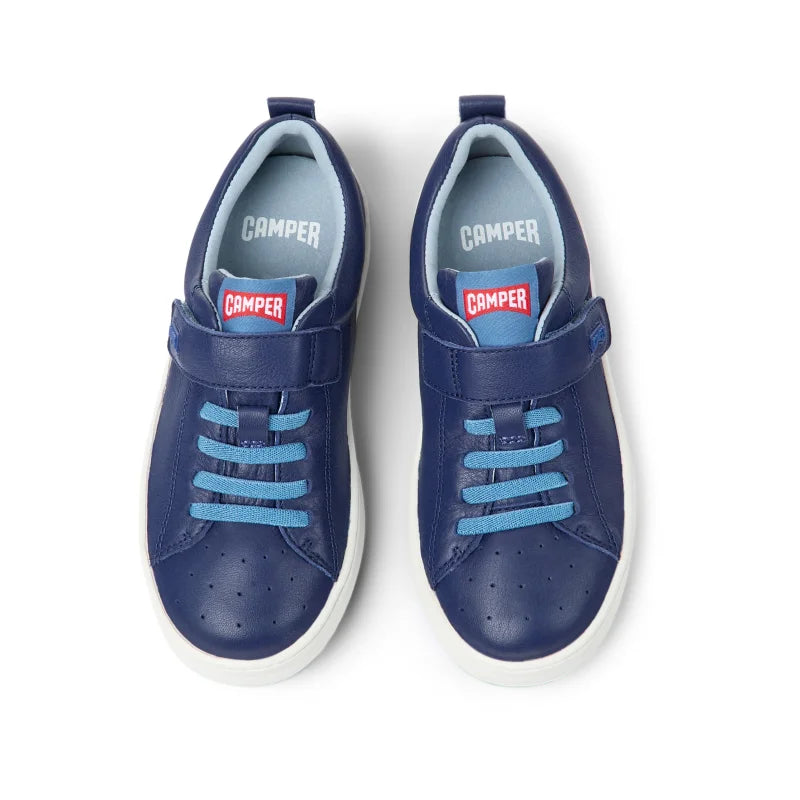 Camper Camper Παιδικά Δερμάτινα Ανατομικά Sneakers για Αγόρι Μπλε Sneaker Αγόρι / Sneaker Boys Camper-SS23-K800247-001-Navy-Poline-_-_-500