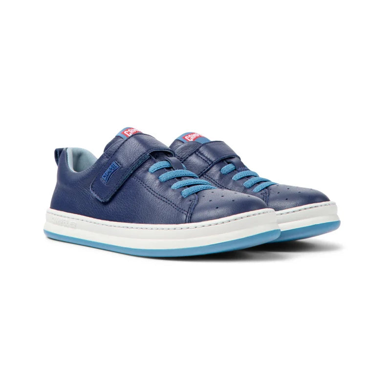 Camper Camper Παιδικά Δερμάτινα Ανατομικά Sneakers για Αγόρι Μπλε Sneaker Αγόρι / Sneaker Boys Camper-SS23-K800247-001-Navy-Poline-_-_-832