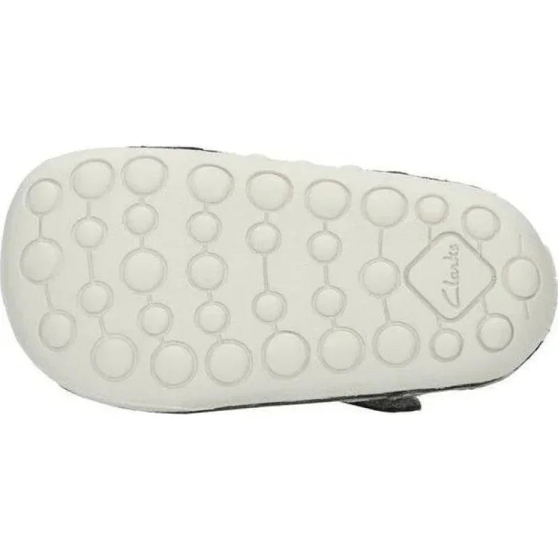 Clarks Clarks Δερμάτινη Ανατομική Soft Μπαλαρίνα για Κορίτσια Ασημί Μπαρέτα/ Ballerina / Flat Shoes Girl Clarks-26127400-Mettalic-Silver-Poline-_-_-901
