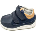 Clarks Clarks Δερμάτινα Παιδικά Ανατομικά Μποτάκια για Αγόρια Μπλε Μποτάκι Αγόρι / Boots Boys Clarks-Navy-Leather-26135013-Poline-_-_-457