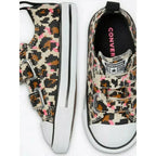 Converse All Star Converse Παιδικά Sneakers Chuck Taylor Print 2V C με Σκρατς για Κορίτσια Καφέ Πάνινα Κορίτσι / Canvas Girl Converse-770169C-Animal-Print-Poline-_-_-568