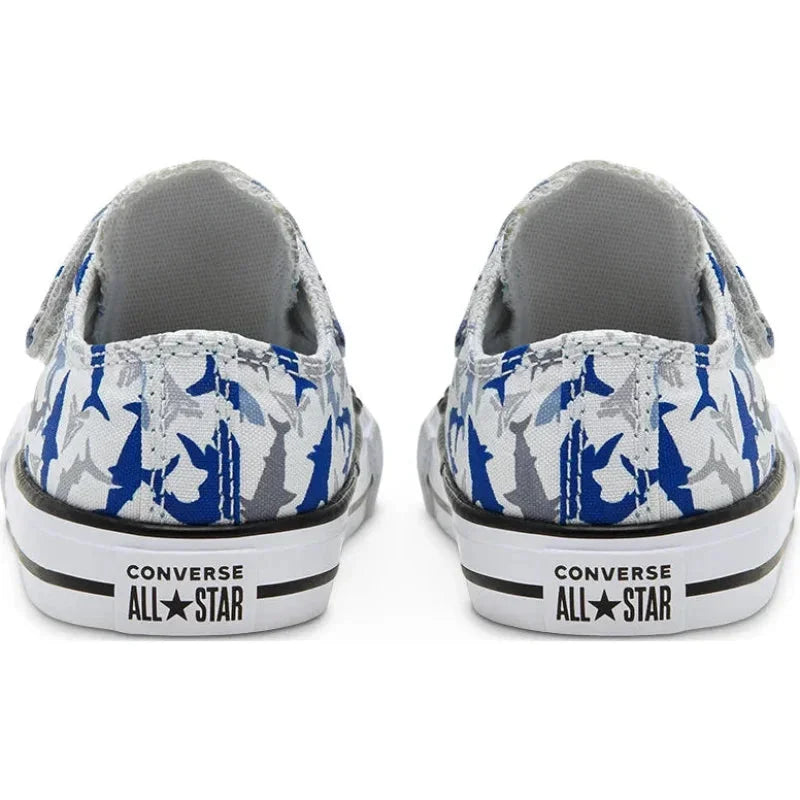 Converse All Star Converse Παιδικά Sneakers Chuck Taylor Photon Μπλε Πάνινα Αγόρι /Canvas Boy Converse-CTAS-1V-OX-Photon-Dust-Rush-Blue-White-766892C-Poline-_-_-741