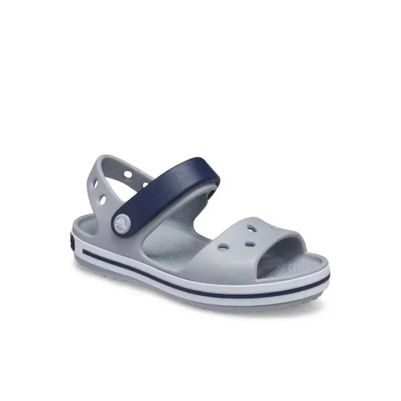 Crocs Crocs Παιδικά Ανατομικά Παπουτσάκια Θαλάσσης Crocband Γκρι Θαλάσσης Αγόρι / Beachwear Boys Crocs-12856-01U-Grey-Poline-_-_-996