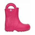 Crocs Crocs Παιδικές Γαλότσες Handle It Φούξια Γαλότσα Κορίτσι /Rainboot Girl Crocs-AW23-12803-6X0-Candy-Pink-Poline-_-_-843