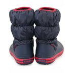 Crocs Crocs Παιδικές Γαλότσες με Εσωτερική Επένδυση Puff Navy Μπλε Χιονιού Αγόρι / Snowboots Boy Crocs-AW23-14613-Navy-Poline-_-_-333