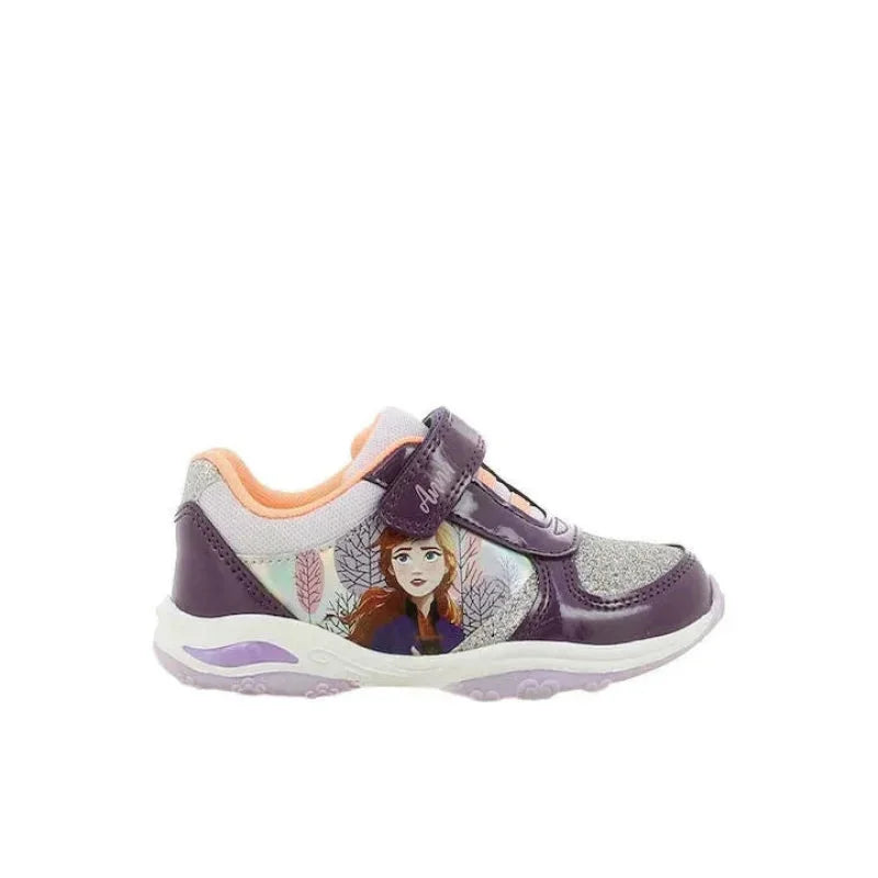 Leomil Frozen παιδικά ανατομικά sneakers με φωτάκια για κορίτσια Μωβ Παπούτσι Κορίτσι Φωτάκια / Shoes with Lights Girl Disney-Frozen-2-FR001395-Mauve-Poline-_-_-328