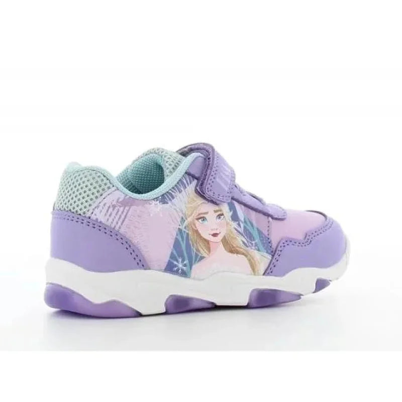 Leomil Frozen Παιδικά Ανατομικά Sneakers με Φωτάκια για Κορίτσια Λιλά Παπούτσι Κορίτσι Φωτάκια / Shoes with Lights Girl Disney-Frozen-AW23-FZ003559-Lila-Poline-_-_-484