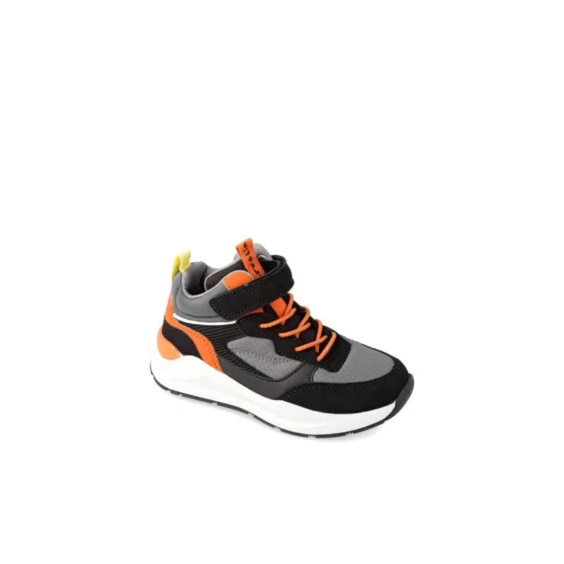 Garvalin Garvalin Παιδικά Sneakers High Ανατομικά για Αγόρια Μαύρα Μποτάκι Αγόρι / Boots Boys Garvalin-AW23-221661-Black-Poline-_-_-80