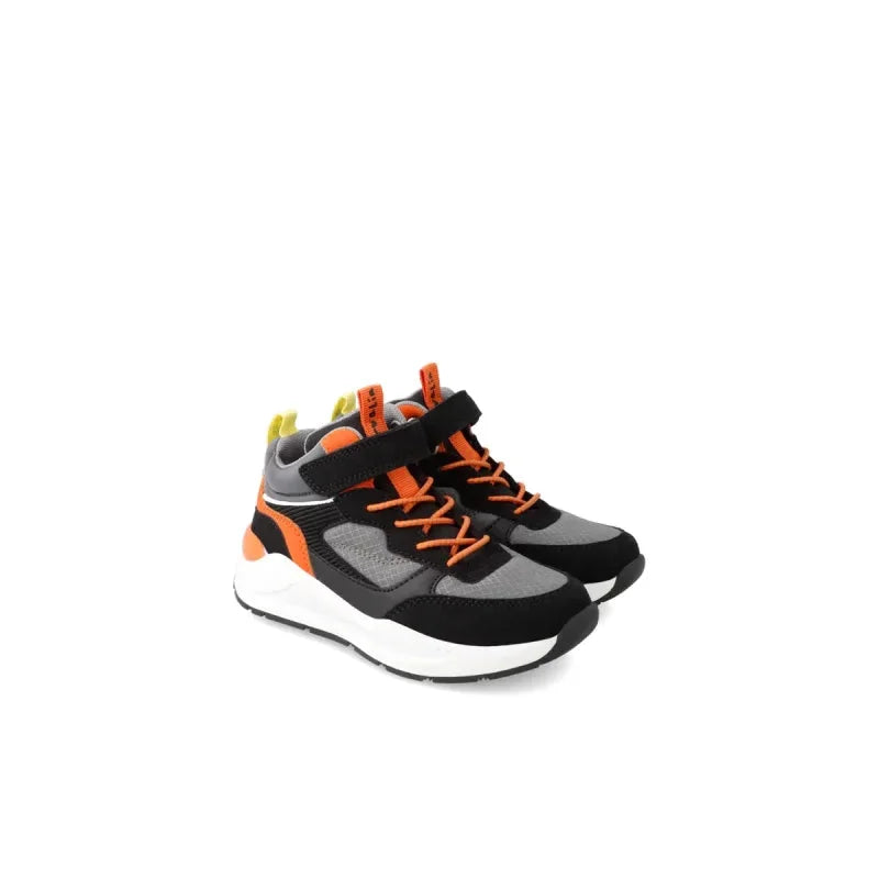 Garvalin Garvalin Παιδικά Sneakers High Ανατομικά για Αγόρια Μαύρα Μποτάκι Αγόρι / Boots Boys Garvalin-AW23-221661-Black-Poline-_-_-822
