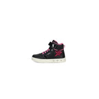 Geox Geox Παιδικά Sneakers High με Φωτάκια για Κορίτσι Μαύρα Παπούτσι Κορίτσι Φωτάκια / Shoes with Lights Girl Geox-AW23-J268WA-05402-C0922-Black-Poline-_-_-968