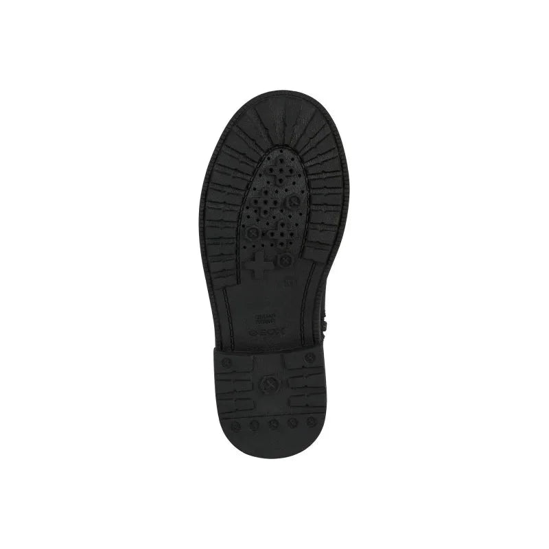 Geox Geox Eclair Ανατομικές Παιδικές Μπότες με Φερμουάρ Μαύρες Μποτάκι Κορίτσι / Boots Girl Geox-AW23-J269QO-000BU-C9997-Black-Poline-_-_-748