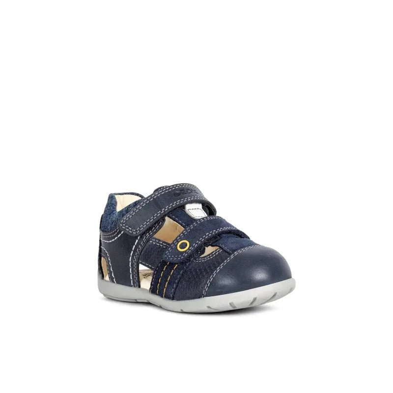 Geox Geox Παπουτσοπέδιλα Kaytan Ανατομικά Navy Μπλε Πέδιλο Αγόρι / Sandals Boy Geox-B1550A-0CL22-C4002-Navy-Poline-_-_-437