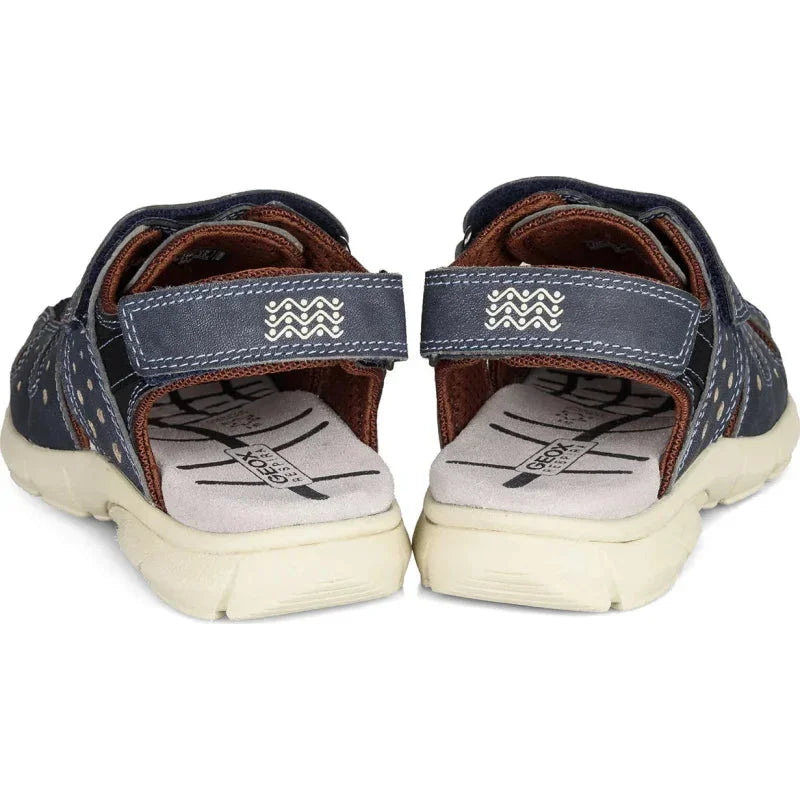 Geox Geox Παπουτσοπέδιλα Flexyper Ανατομικά για Αγόρια Navy Μπλε Πέδιλο Αγόρι / Sandals Boy Geox-J929DD-014ND-C4002-navy-Poline-_-_-939