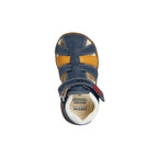 Geox Geox Παπουτσοπέδιλα Macchia Ανατομικά Navy Μπλε Πέδιλο Αγόρι / Sandals Boy Geox-SS23-B254VA-0CL85-C4229-Navy-Dk-Yellow-Poline-_-_-714