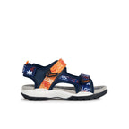 Geox Geox Παιδικά Πέδιλα Ανατομικά Navy Μπλε Πέδιλο Αγόρι / Sandals Boy Geox-SS23-J350RB-01454-C0820-Navy-Orange-Poline-_-_-160