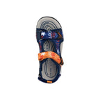 Geox Geox Παιδικά Πέδιλα Ανατομικά Navy Μπλε Πέδιλο Αγόρι / Sandals Boy Geox-SS23-J350RB-01454-C0820-Navy-Orange-Poline-_-_-530