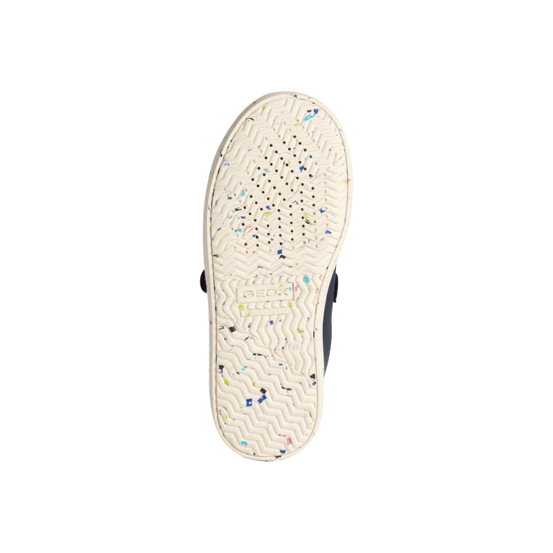 Geox Geox Παιδικά Sneakers Ανατομικά με Σκρατς για Αγόρι Navy Μπλε Sneaker Αγόρι / Sneaker Boys Geox-SS23-J35BEA-0002H-C4002-Navy-Poline-_-_-140