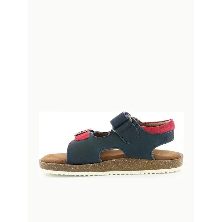 Kickers Kickers Παιδικά Ανατομικά Πέδιλα για Αγόρια - Μπλε Πέδιλο Αγόρι / Sandals Boy Kickers-694910-30-10-Navy-Poline-_-_-603