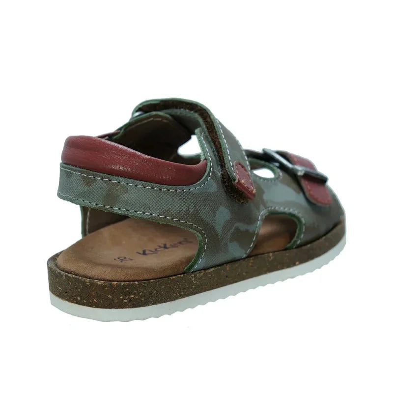 Kickers Kickers Παιδικά Ανατομικά Πέδιλα για Αγόρια Χακι Πέδιλο Αγόρι / Sandals Boy Kickers-694911-30-203-Khaki-Poline-_-_-458