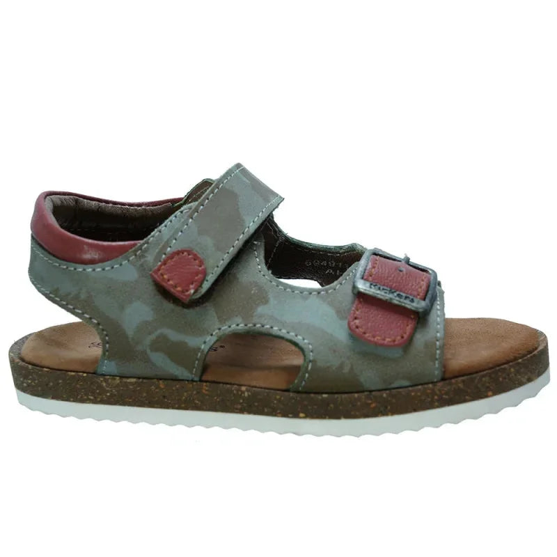 Kickers Kickers Παιδικά Ανατομικά Πέδιλα για Αγόρια Χακι Πέδιλο Αγόρι / Sandals Boy Kickers-694911-30-203-Khaki-Poline-_-_-744