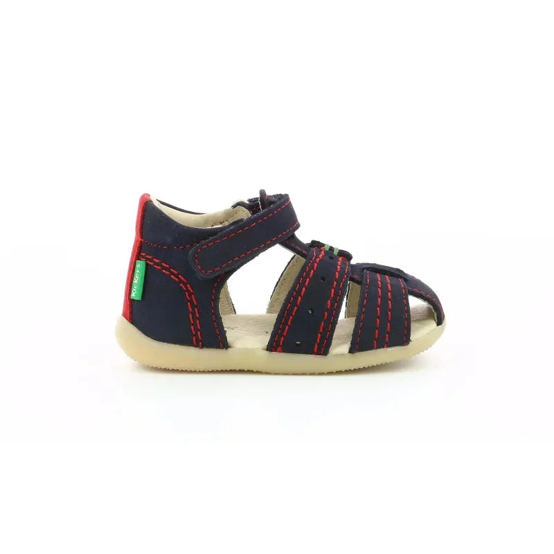 Kickers Kickers Παιδικά Παπουτσοπέδιλα Ανατομικά για Αγόρια Μπλε Πέδιλο Αγόρι / Sandals Boy Kickers-785422-10-103-Marine-Poline-_-_-963