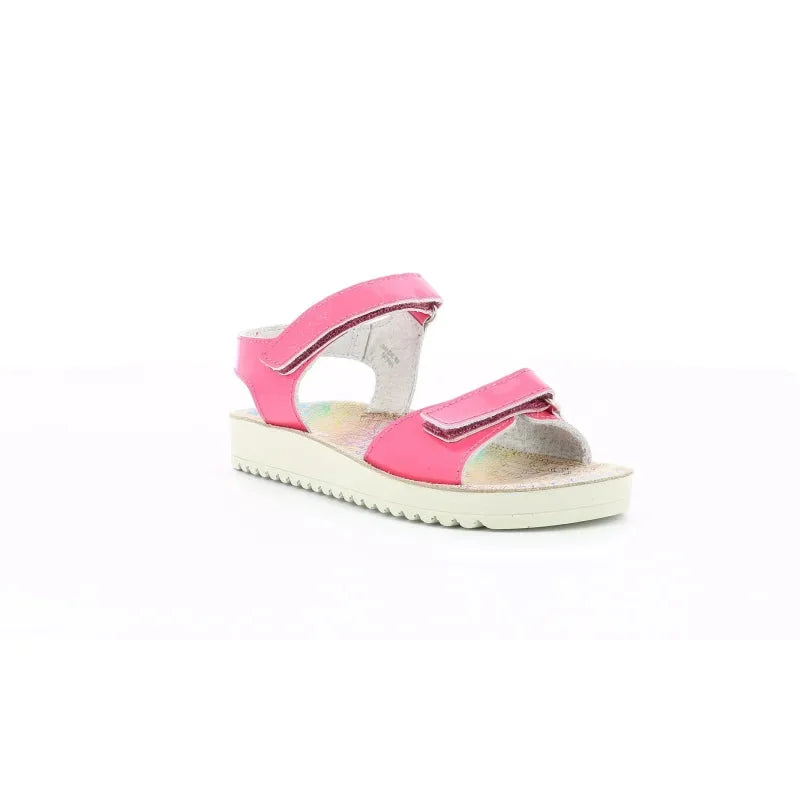 Kickers Kickers Παιδικά Πέδιλα Ανατομικά για Κορίτσια Ροζ Πέδιλο Κορίτσι / Sandals Girl Kickers-858561-30-13-Rose-Poline-_-_-504