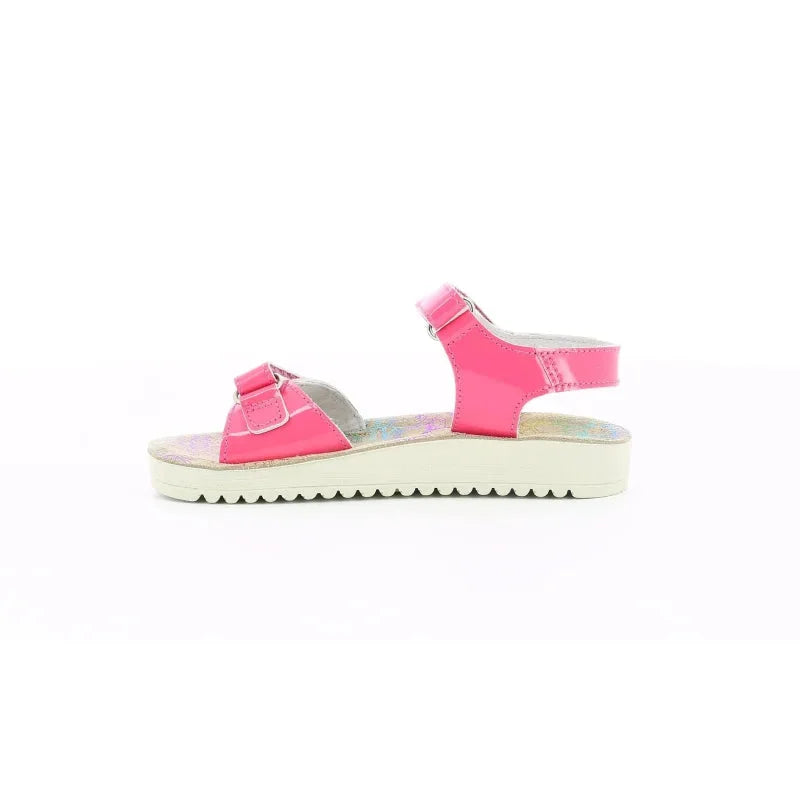 Kickers Kickers Παιδικά Πέδιλα Ανατομικά για Κορίτσια Ροζ Πέδιλο Κορίτσι / Sandals Girl Kickers-858561-30-13-Rose-Poline-_-_-649