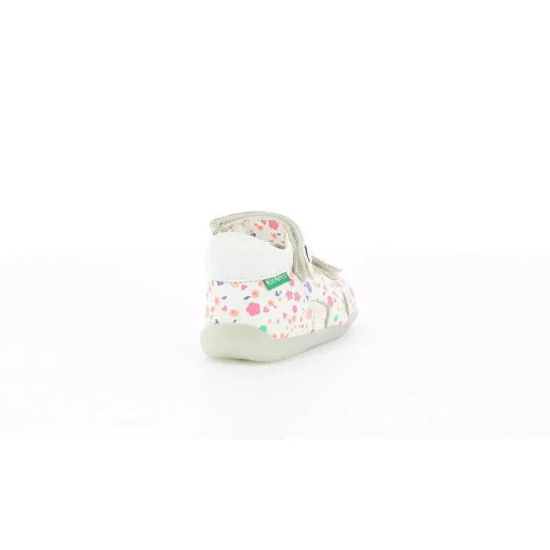 Kickers Kickers Παιδικά Πέδιλα Binsia 2 Ανατομικά Λευκά Πέδιλο Κορίτσι / Sandals Girl Kickers-860591-10-33-White-Poline-_-_-910