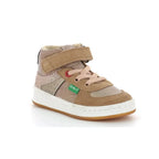 Kickers Kickers Παιδικό Sneaker High Bilbon για Κορίτσι Μπεζ Μποτάκι Κορίτσι / Boots Girl Kickers-AW22-664563-10-111-Beige-Glitter-Poline-_-_-304