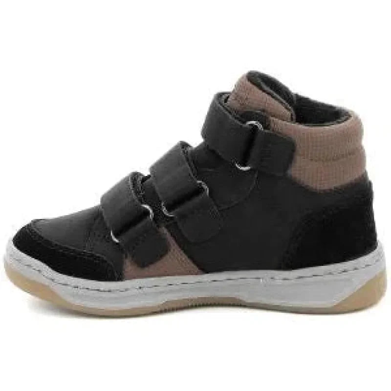 Kickers Kickers Παιδικά Sneakers High με Σκρατς για Αγόρι Μαύρα Μποτάκι Αγόρι / Boots Boys Kickers-AW23-910900-30-83-Black-Poline-_-_-104