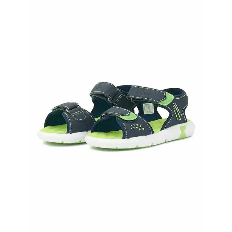 Kickers Kickers Παιδικά Ανατομικά Αδιάβροχα Πέδιλα για Αγόρια Χακι Πέδιλο Αγόρι / Sandals Boy Kickers-SS22-858670-30-51-Blue-Poline-_-_-786