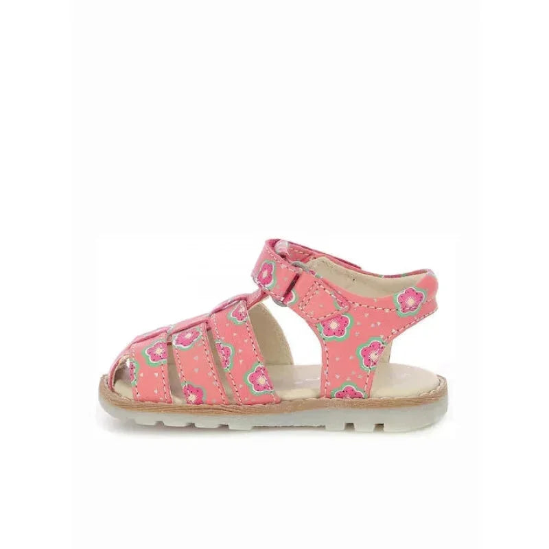 Kickers Kickers Παιδικά Δερμάτινα Παπουτσοπέδιλα Ανατομικά για Κορίτσια Ροζ Πέδιλο Κορίτσι / Sandals Girl Kickers-SS22-895194-10-133-Pink-Poline-_-_-959
