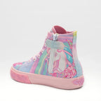 Lelli Kelly Lelli Kelly Παιδικά Sneakers High Ανατομικά για Κορίτσι Ροζ Πάνινα Κορίτσι / Canvas Girl LKED3488-BX02-4963