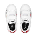 Puma Puma Παιδικά Sneakers με Σκρατς Λευκά Αθλητικά Αγόρι /Sportshoes Boys Puma-SS23-389759-White-Poline-_-_-251